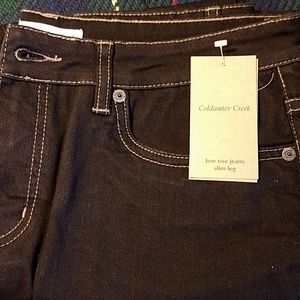 Coldwater Creek slim leg jeans